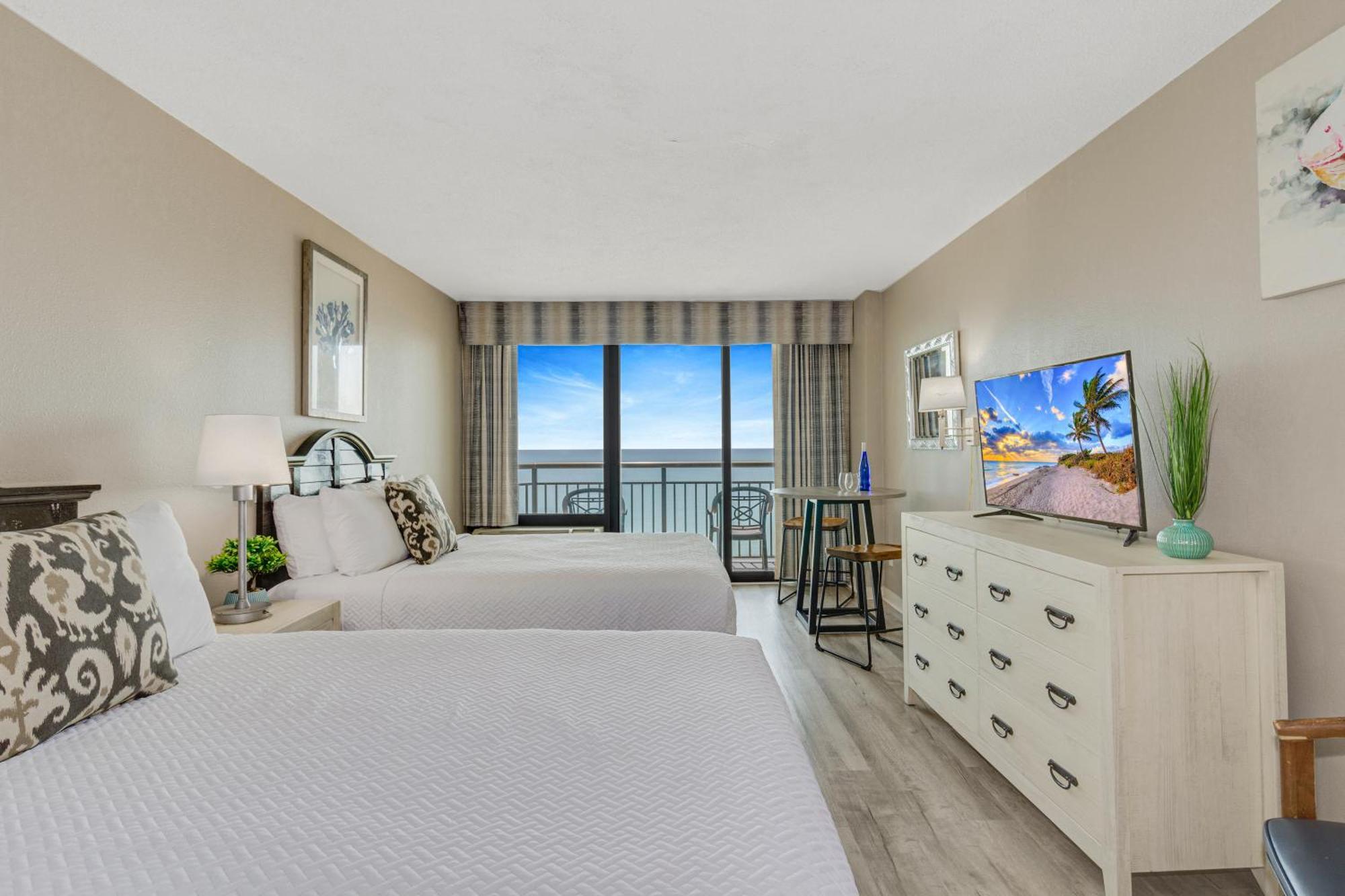Oceanview Studio Escape With Beach Steps Away! 1828 Myrtle Beach Extérieur photo